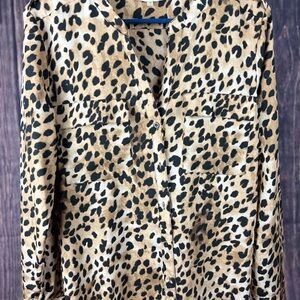 Calvin Klein Leopard Print Jacket